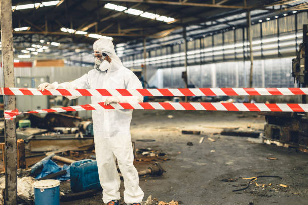 Professional Unattended Death Cleanup technician working in Fontana, CA